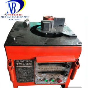 Máy uốn sắt D25 Hàn Quốc thanh lý giá rẻ - Điện 220V - Giải pháp tối ưu cho ngành xây dựng